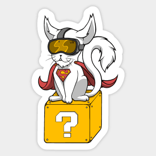 chat geek Sticker